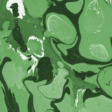 Beyaz suluboya arka planda renkli mermer mürekkep kağıdı dokusu. Kaotik soyut organik tasarım. Banyo bombası dalgaları.