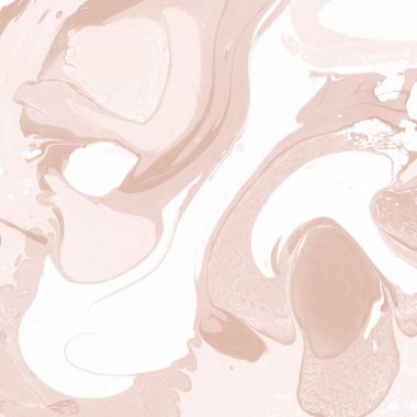 Kağıt üzerinde turuncu mermer mürekkep dokusu. Mermer taş resim.