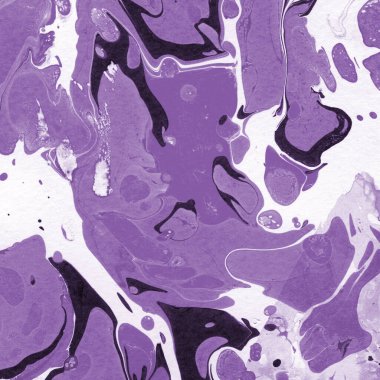 boya desenli mor mermer arkaplan