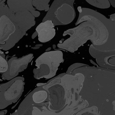 Kağıt arkaplanda siyah mermer mürekkep dokusu. Mermer taş resim.