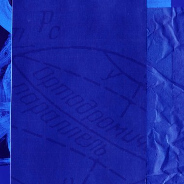 Çeşitli kağıtların kolajı, renkli soyut arkaplan  