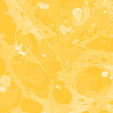 Sarı mermer arkaplan boya sıçrama deseni ile