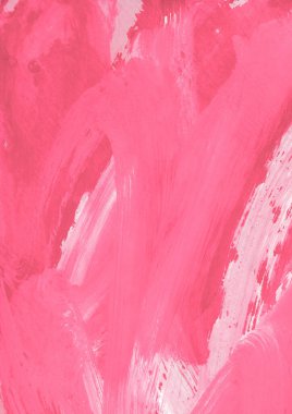 Kağıt zemin üzerinde renkli mürekkep ve suluboya doku. Gradyan boya darbeleri ve kalsiyum kaybı etkisi. El boyaması gouache soyut resim.