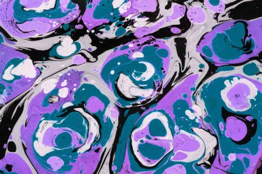 mermer arkaplan boya sıçrama deseni ile