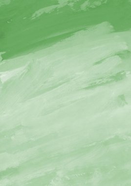Yeşil Gouache dokusu, soyut arkaplan