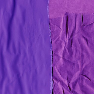 Çeşitli kağıtların kolajı, renkli soyut arkaplan  