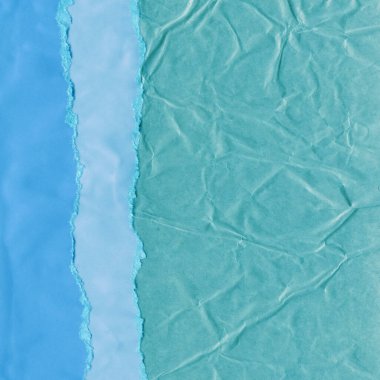 Çeşitli kağıtların kolajı, renkli soyut arkaplan  