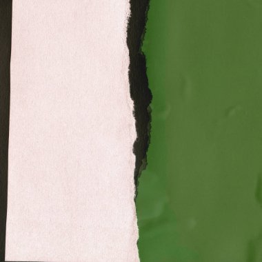 Çeşitli kağıtların kolajı, renkli soyut arkaplan  