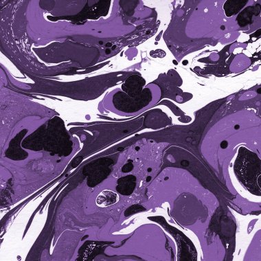 boya desenli mor mermer arkaplan