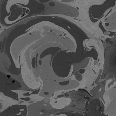 Kağıt arkaplanda siyah mermer mürekkep dokusu. Mermer taş resim.