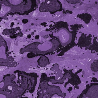 boya desenli mor mermer arkaplan