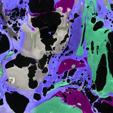 Renkli mermer desenli arka plan. Kaotik soyut organik tasarım