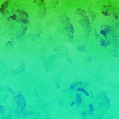 Kağıt zemin üzerinde renkli mürekkep ve suluboya doku. Gradyan boya darbeleri ve kalsiyum kaybı etkisi. El boyaması gouache soyut resim.