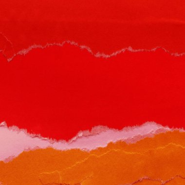 Çeşitli kağıtların kolajı, renkli soyut arkaplan  