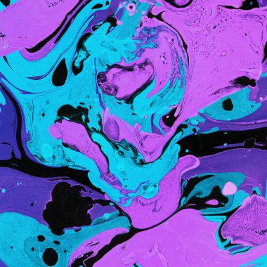 Renkli mermer desenli arka plan. Kaotik soyut organik tasarım