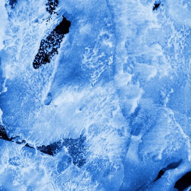 mavi mürekkep deseni lekeler, soyut arkaplan