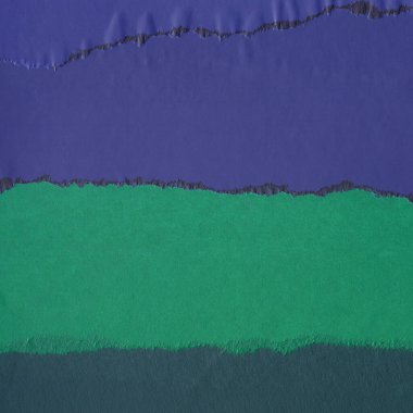 Çeşitli kağıtların kolajı, renkli soyut arkaplan  