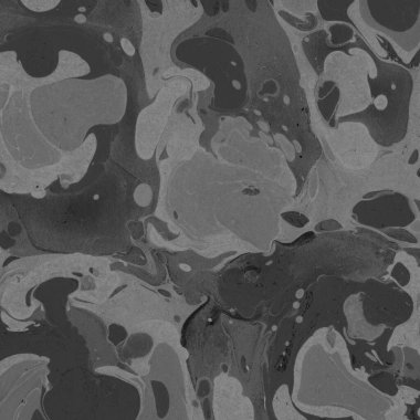 Kağıt arkaplanda siyah mermer mürekkep dokusu. Mermer taş resim.