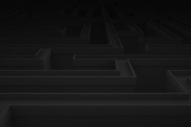 soyut siyah 3d şekilli duvar kağıdı