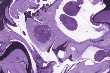 boya desenli mor mermer arkaplan