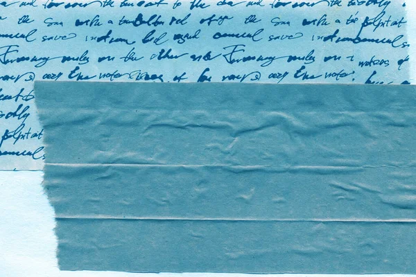 Çeşitli kağıtların kolajı, renkli soyut arkaplan  