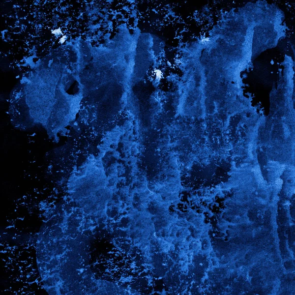 mavi mürekkep deseni lekeler, soyut arkaplan