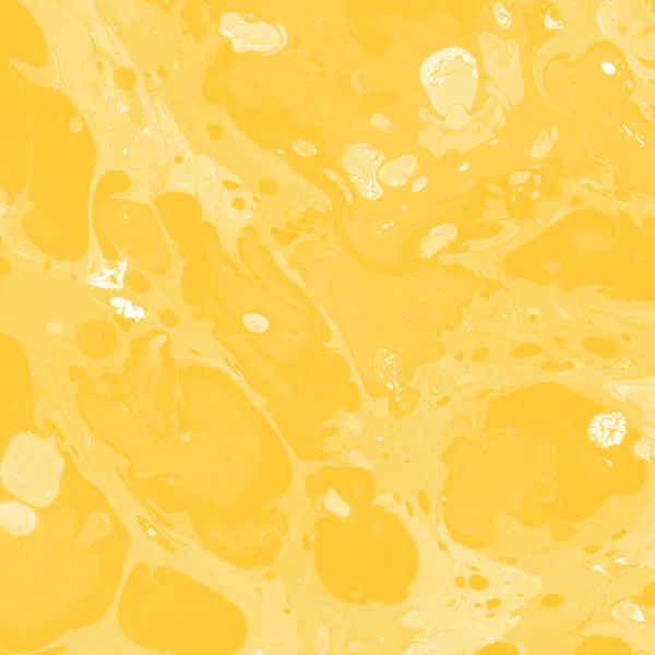 Sarı mermer arkaplan boya sıçrama deseni ile
