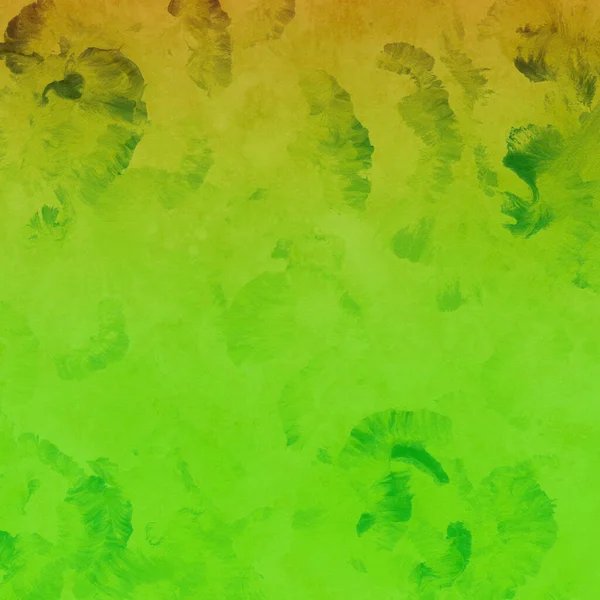 Kağıt zemin üzerinde renkli mürekkep ve suluboya doku. Gradyan boya darbeleri ve kalsiyum kaybı etkisi. El boyaması gouache soyut resim.