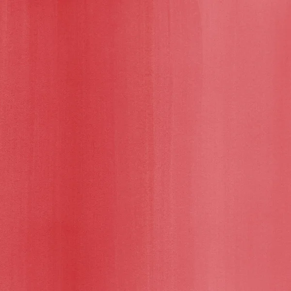 Vermelho Com Textura Aquarela Realista Branca Fundo Papel — Fotografia de Stock