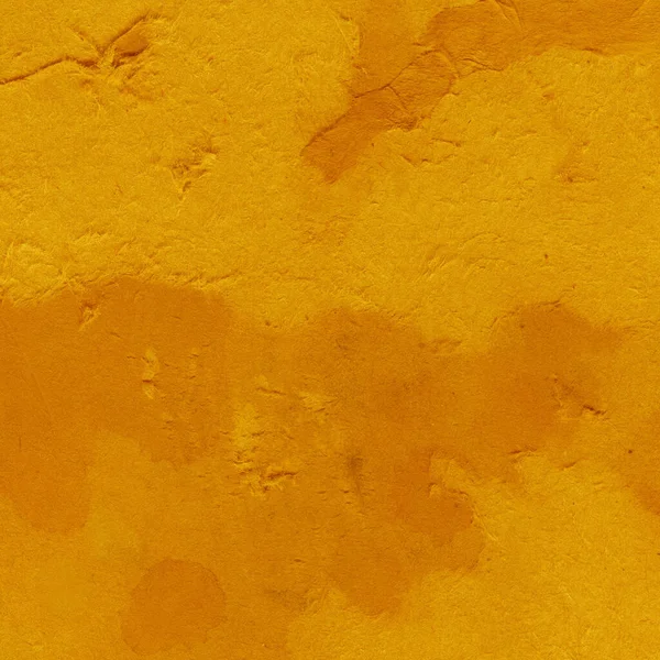 抽象的な黄色の古い紙の質感の背景 — ストック写真
