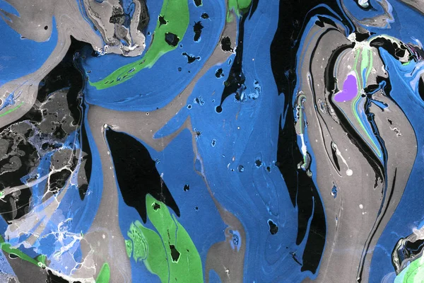 Renkli mermer desenli arka plan. Kaotik soyut organik tasarım