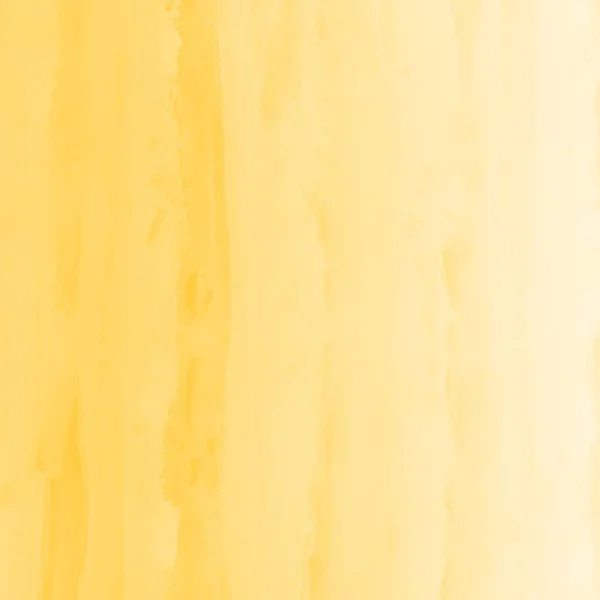 紙の背景に黄色の写実的な水彩絵具 — ストック写真