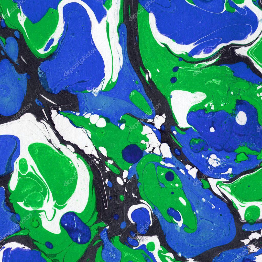 Colorful marble texture background. Chaotic abstract organic design