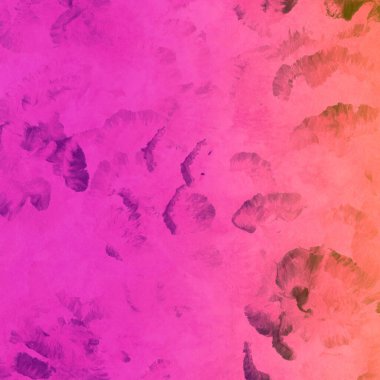 Kağıt zemin üzerinde renkli mürekkep ve suluboya doku. Gradyan boya darbeleri ve kalsiyum kaybı etkisi. El boyaması gouache soyut resim.