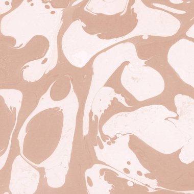 Kağıt üzerinde turuncu mermer mürekkep dokusu. Mermer taş resim.