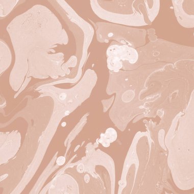 Kağıt üzerinde turuncu mermer mürekkep dokusu. Mermer taş resim.