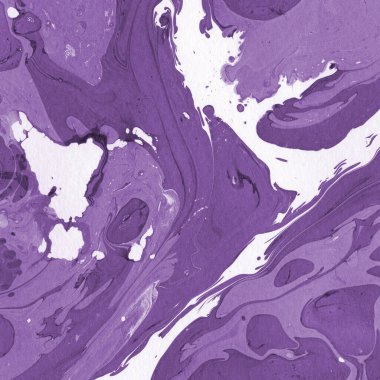 boya desenli mor mermer arkaplan