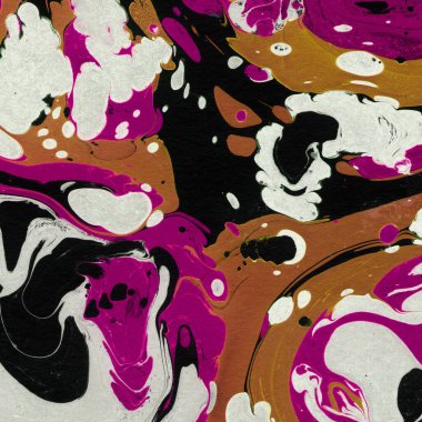 Renkli mermer desenli arka plan. Kaotik soyut organik tasarım