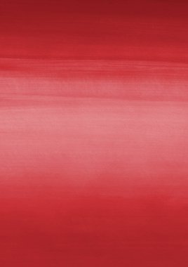 Kağıt zemin üzerinde beyaz gerçekçi suluboya desenli kırmızı.