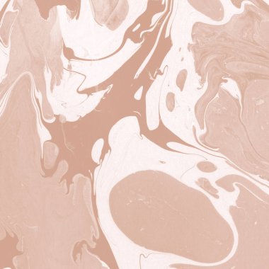 Kağıt üzerinde turuncu mermer mürekkep dokusu. Mermer taş resim.