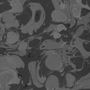 Kağıt arkaplanda siyah mermer mürekkep dokusu. Mermer taş resim.