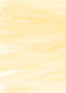 Kağıt arkaplanda sarı gerçekçi suluboya dokusu.