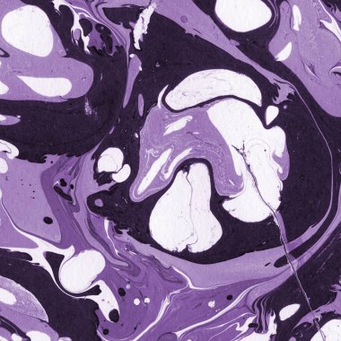 boya desenli mor mermer arkaplan