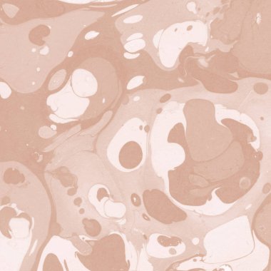 Kağıt üzerinde turuncu mermer mürekkep dokusu. Mermer taş resim.