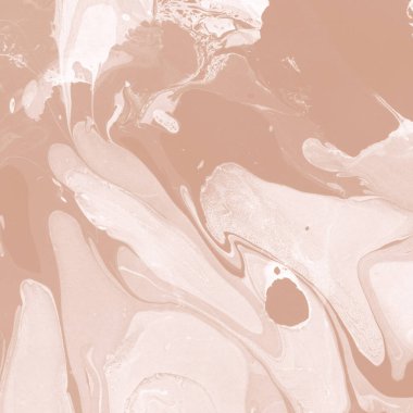 Kağıt üzerinde turuncu mermer mürekkep dokusu. Mermer taş resim.