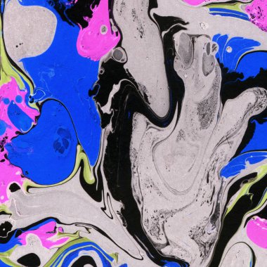 Renkli mermer desenli arka plan. Kaotik soyut organik tasarım