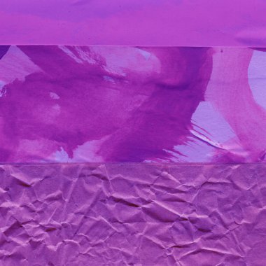 Çeşitli kağıtların kolajı, renkli soyut arkaplan  