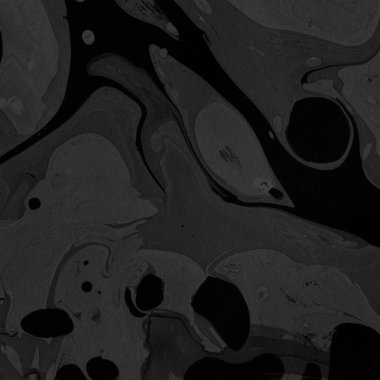 Kağıt arkaplanda siyah mermer mürekkep dokusu. Mermer taş resim.