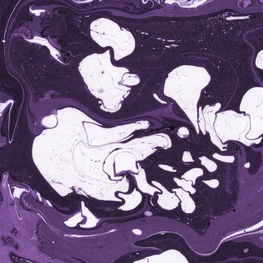 boya desenli mor mermer arkaplan