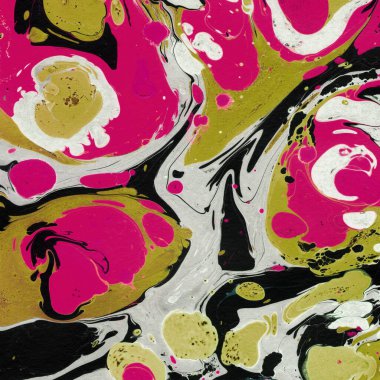 Renkli mermer desenli arka plan. Kaotik soyut organik tasarım